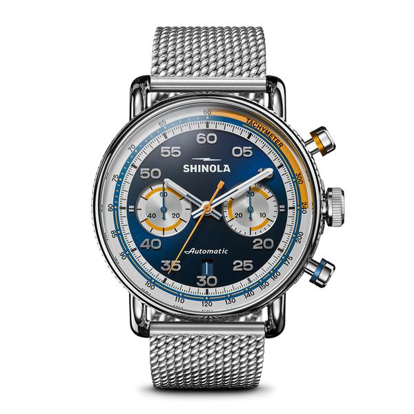 Shinola Canfield Speedway Open Road Automatic Chronograph 44mm