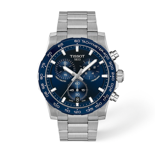 Tissot Supersport Chrono 42mm Blue Dial Watch