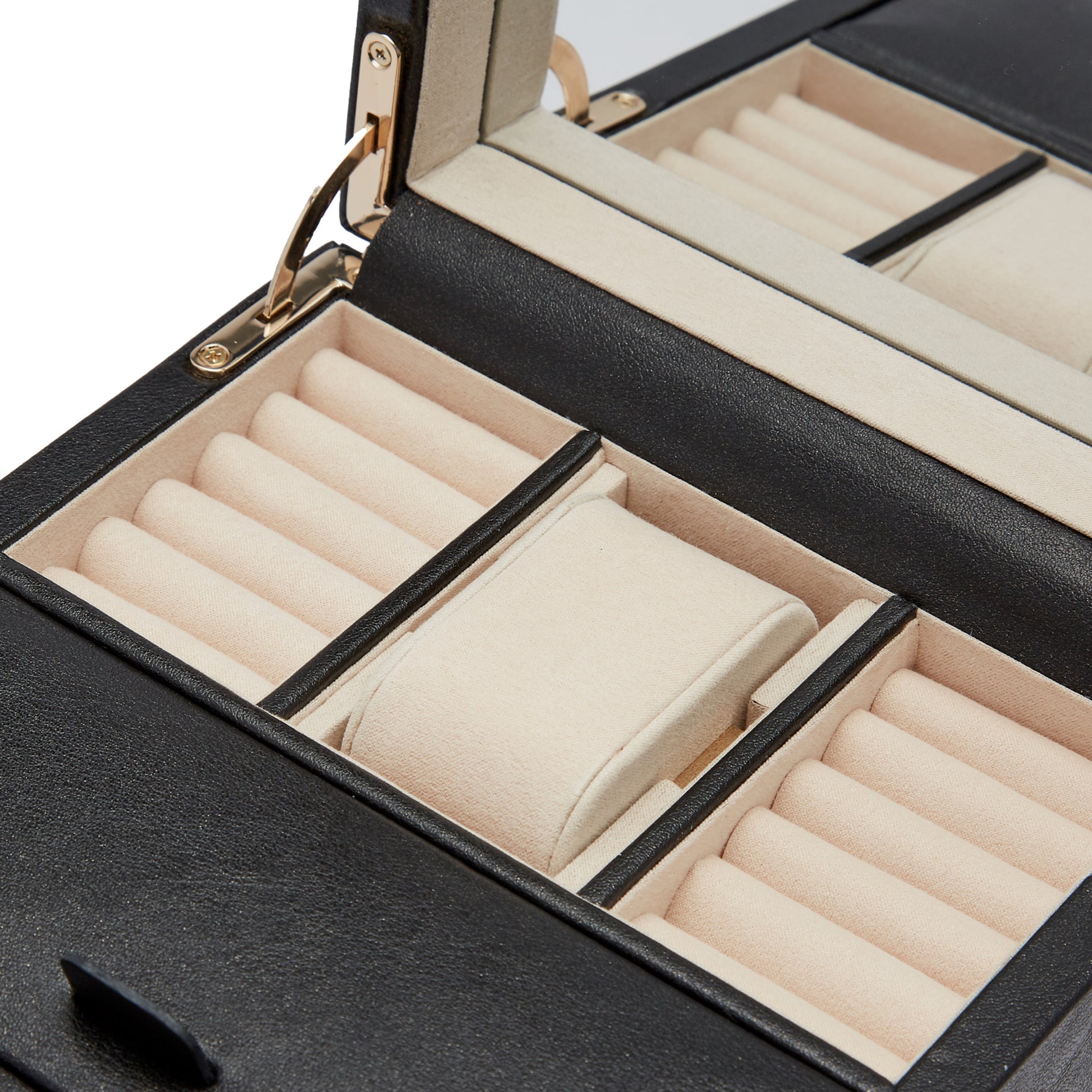 Palermo Single Watch Winder with Jewelry Storage