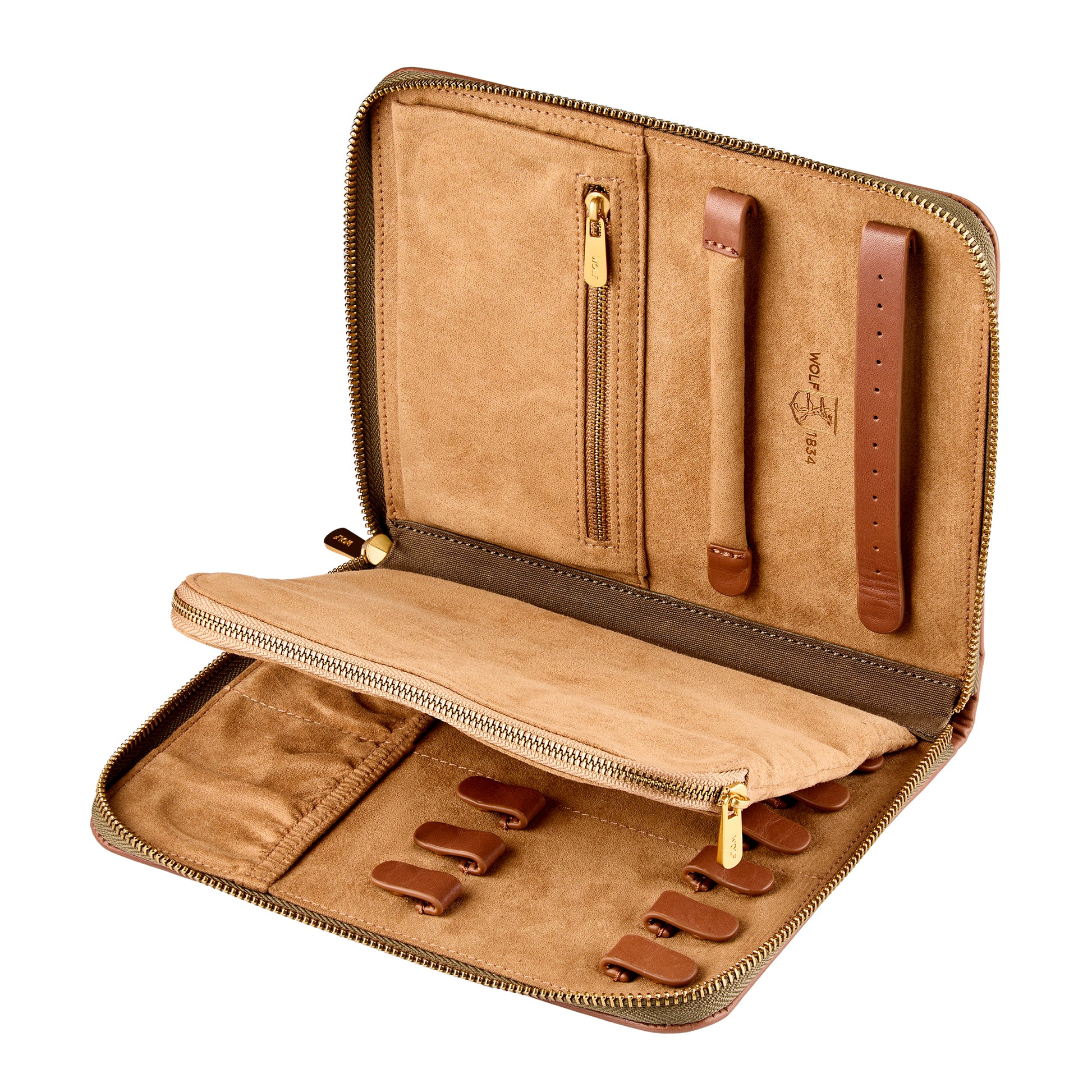 Ida Travel Zip Jewelry Portfolio