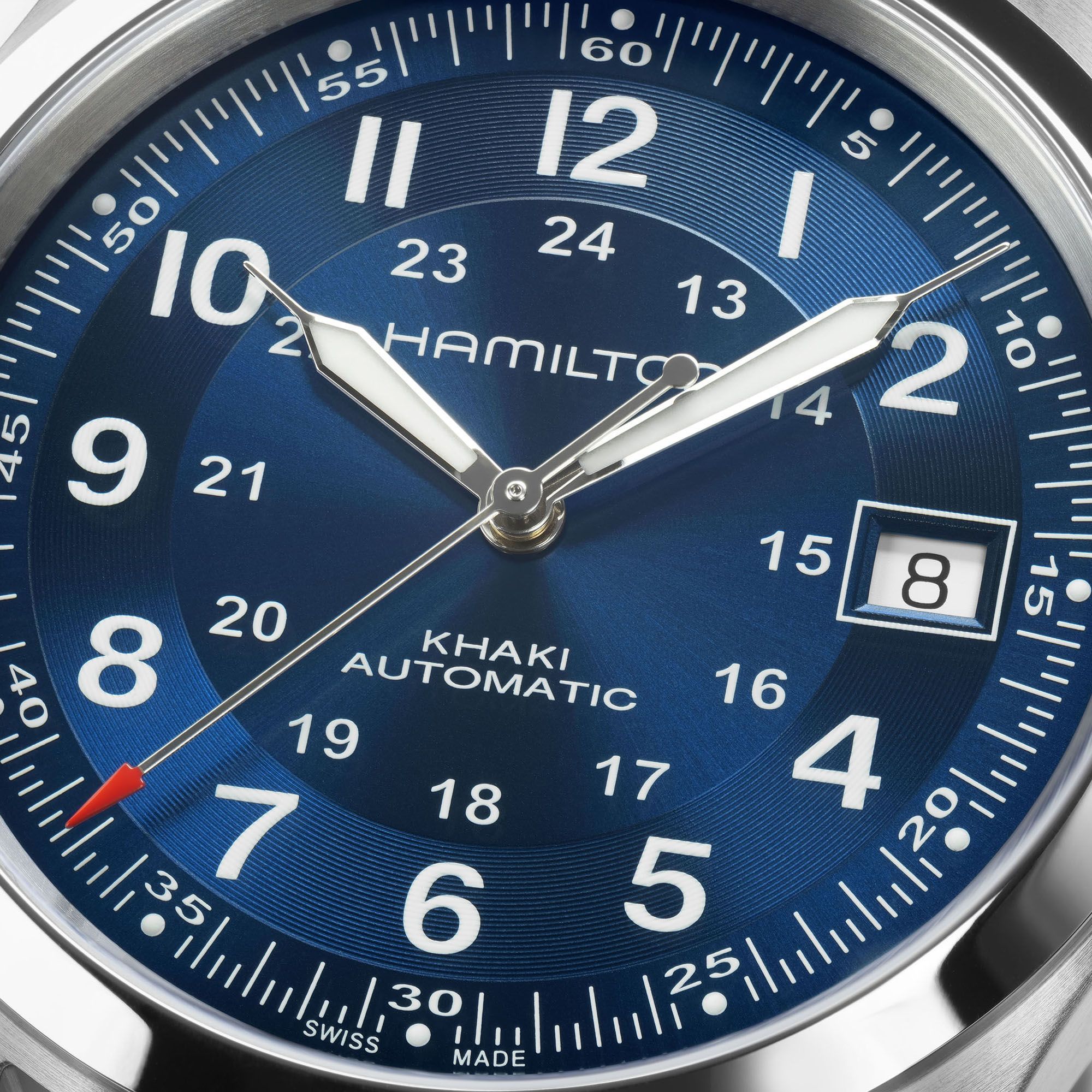 Hamilton Khaki Field Auto 38mm Blue Dial | King Jewelers