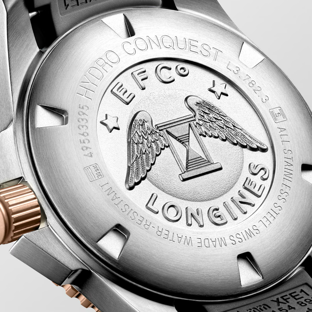 Longines HydroConquest 43mm Sunray Grey Rubber Watch