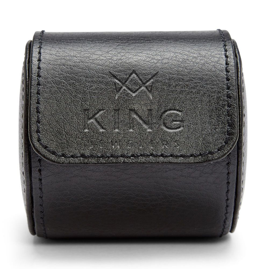 🎁 WOLF x King Jewelers British Racing Single Watch Roll in Black (100% off)