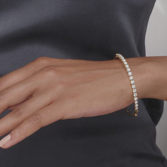 Kwiat Starry Night Graduated Diamond Bracelet in 18K Yellow Gold