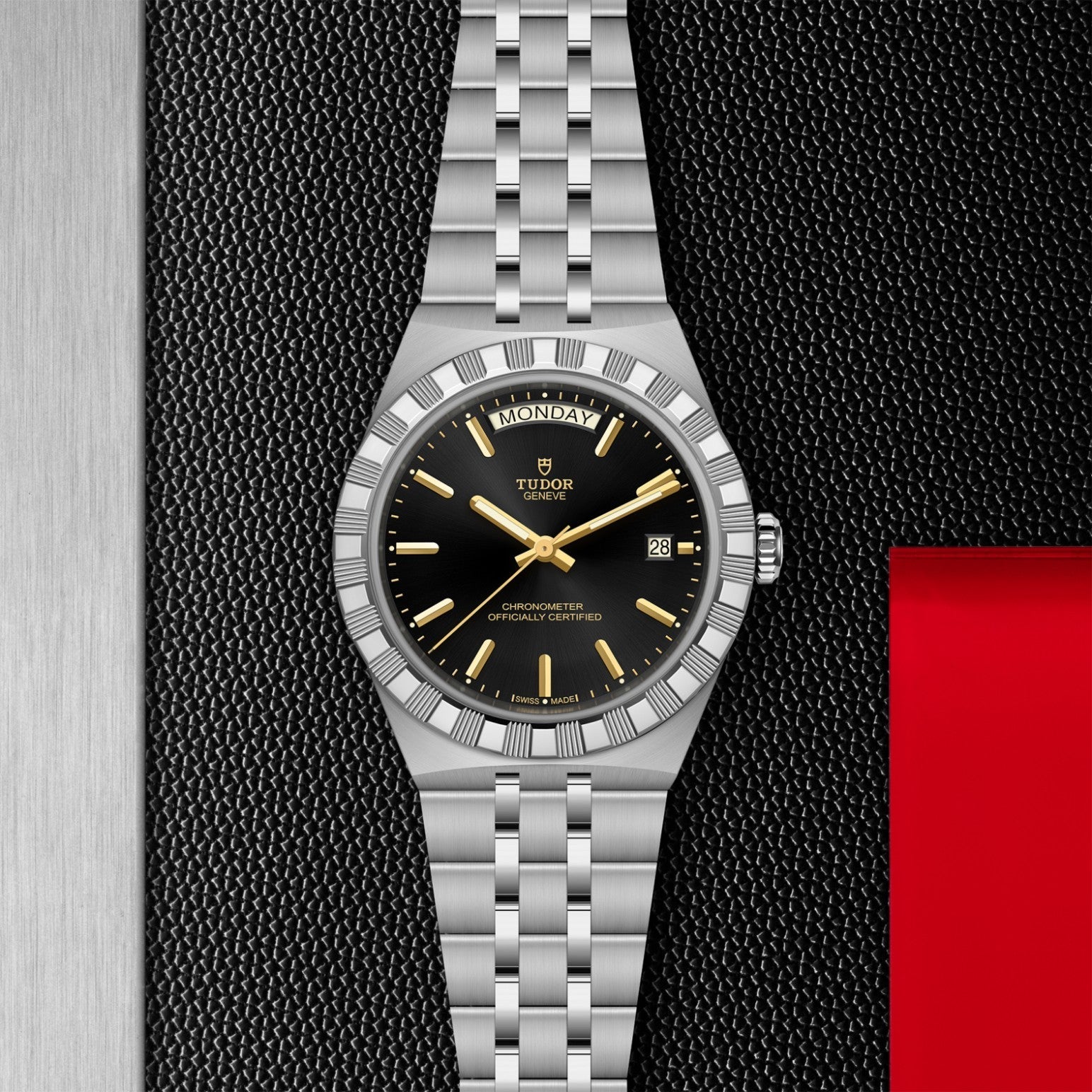 TUDOR Royal 40mm Black Day-Date | M2840D1A0-0001 – King Jewelers