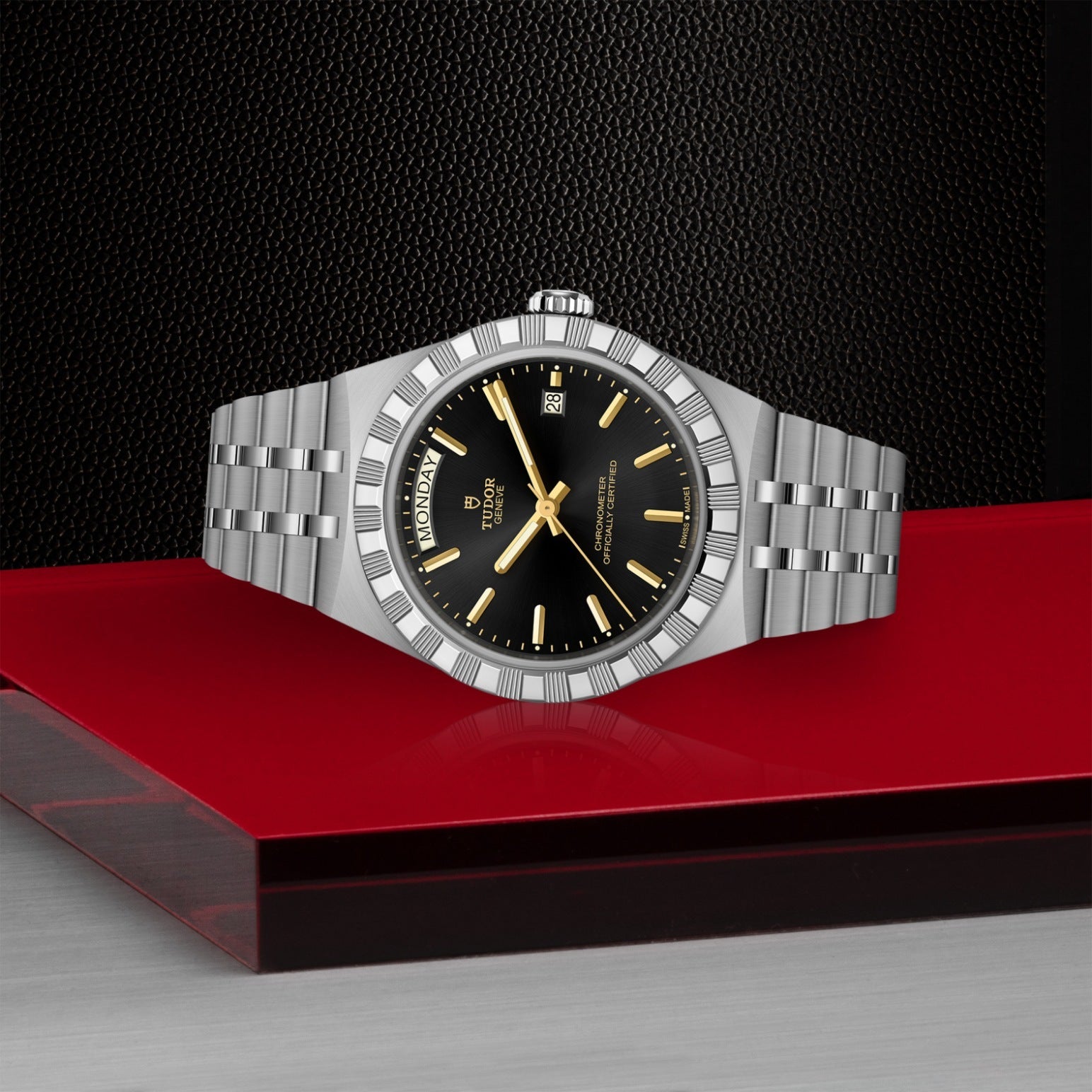 TUDOR Royal 40mm Black Day-Date | M2840D1A0-0001 – King Jewelers