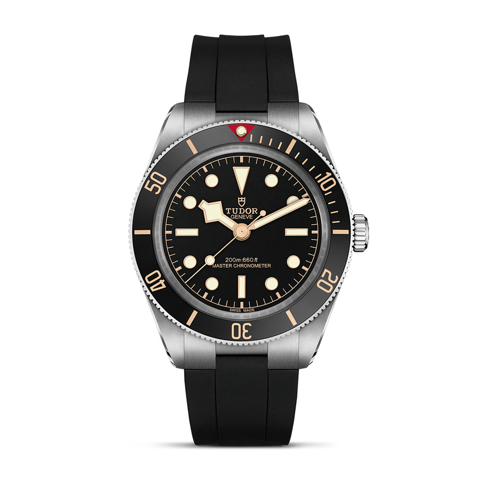 TUDOR Black Bay 58 39mm Black Dial Rubber Strap