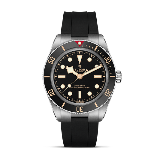 TUDOR Black Bay 58 39mm Black Dial Rubber Strap