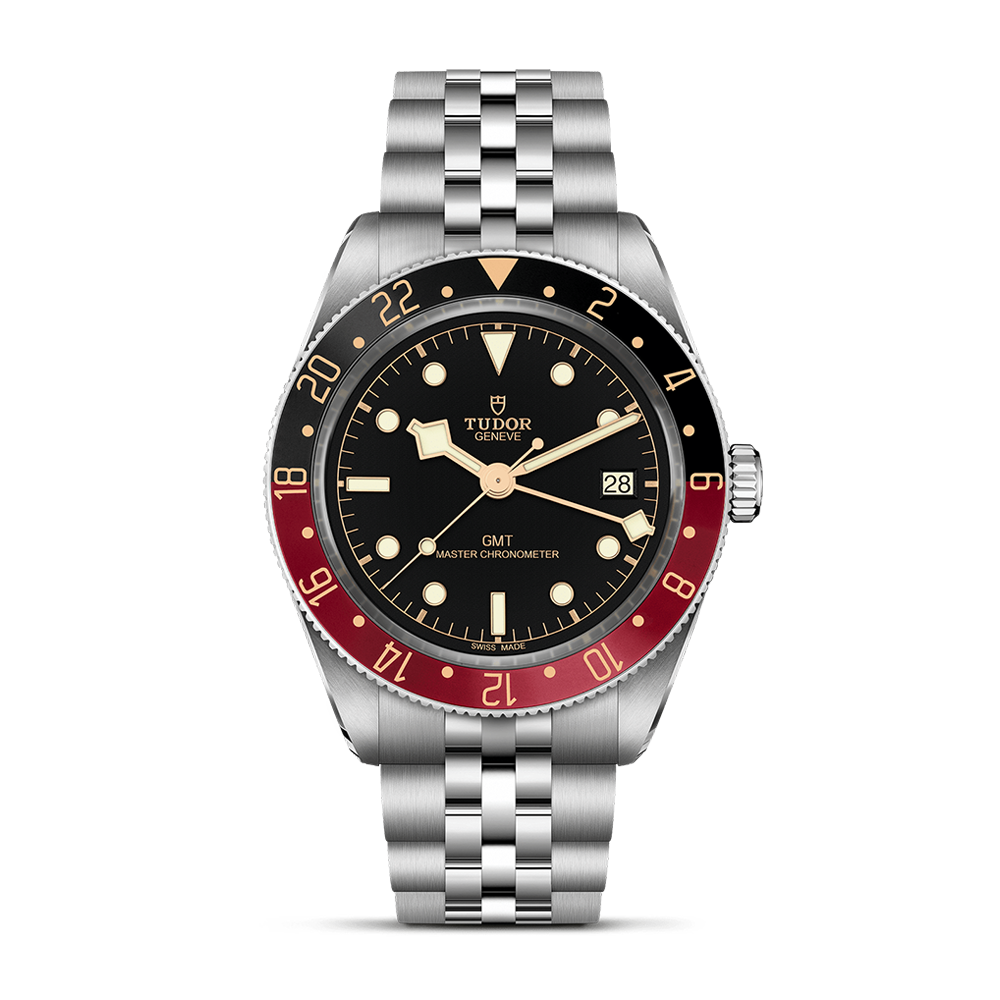 TUDOR Black Bay 58 GMT 39mm Black & Burgundy Bezel