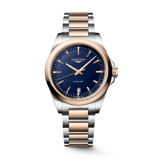 Longines Conquest 38mm Blue Dial Bracelet