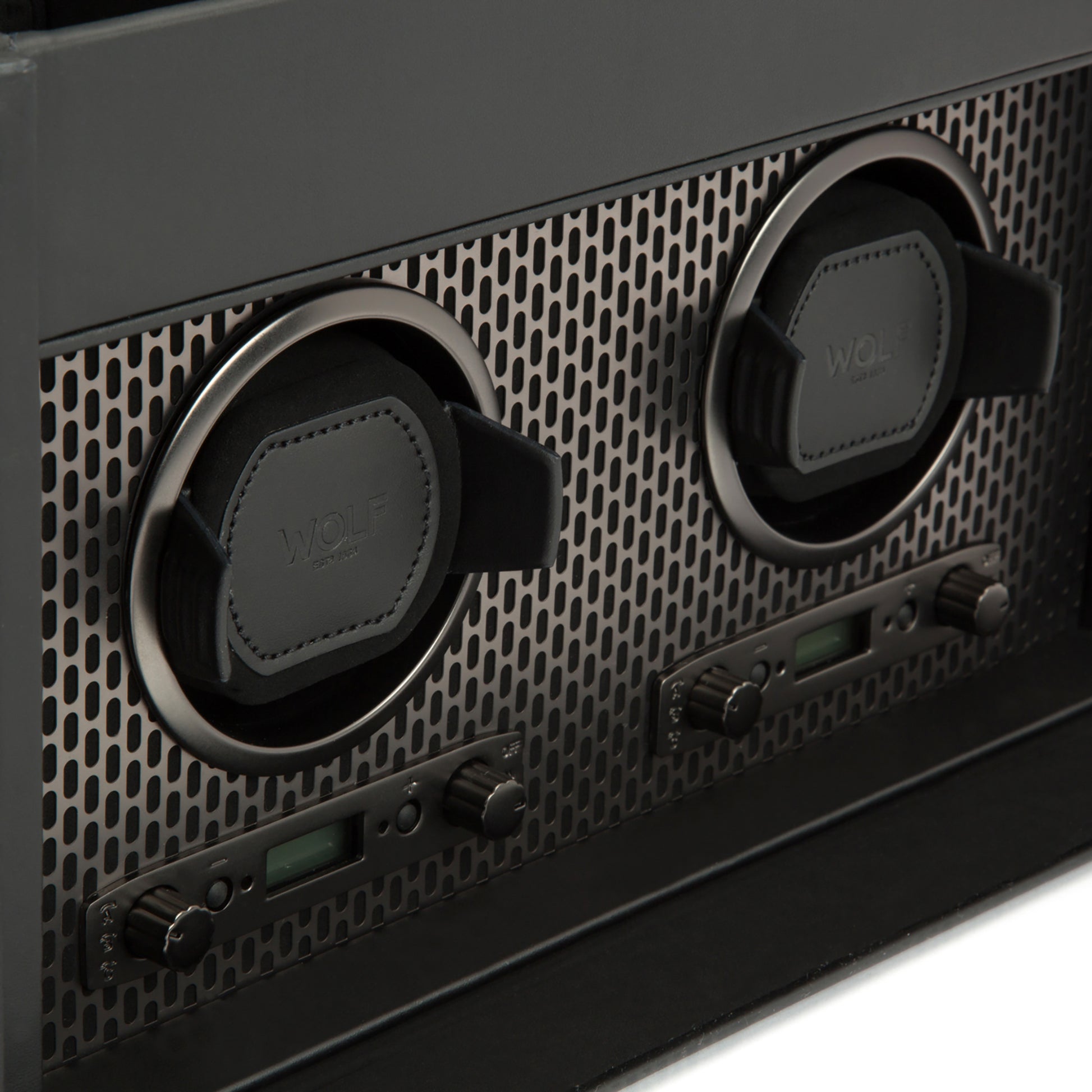 Axis Double Watch Winder With Storage