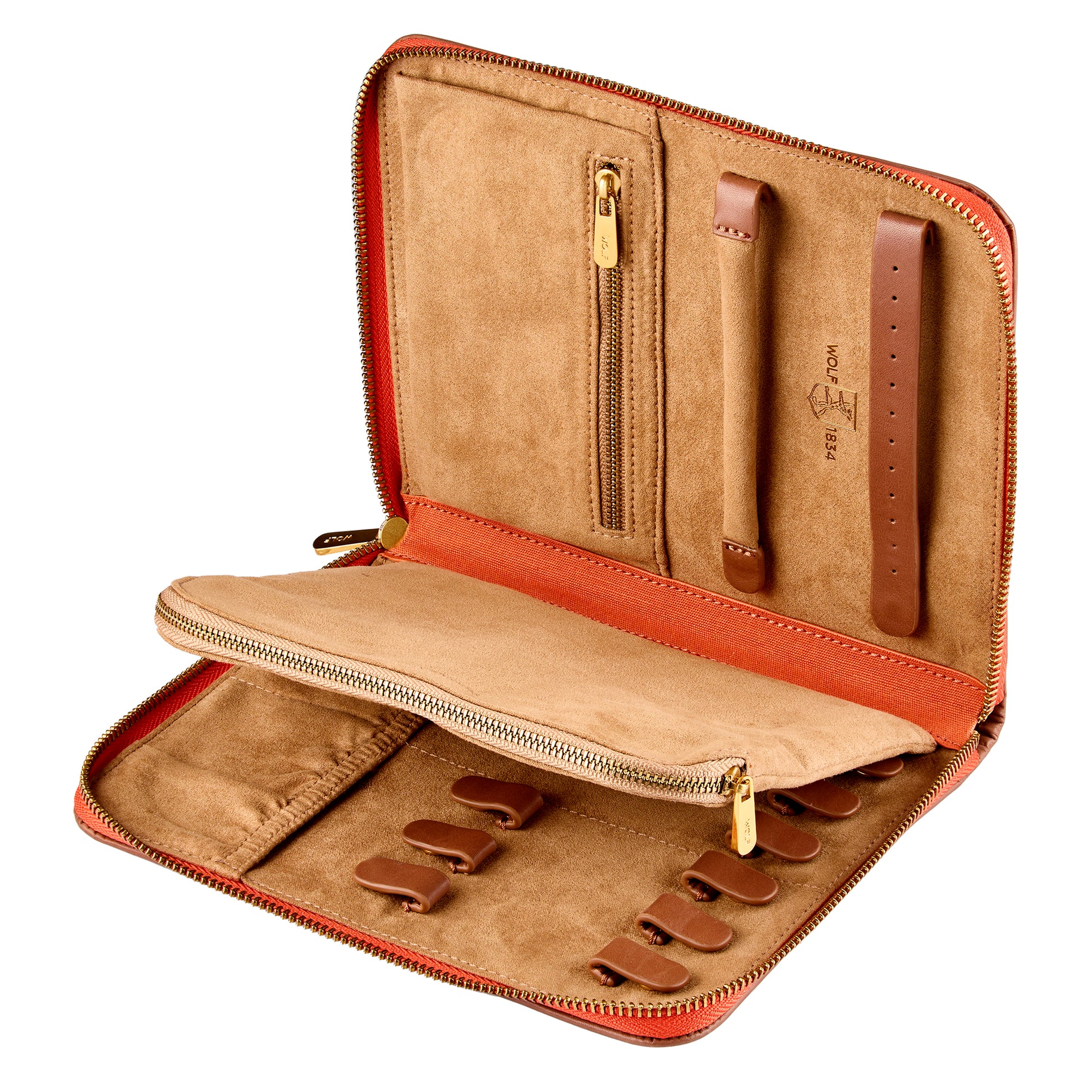 Ida Travel Zip Jewelry Portfolio